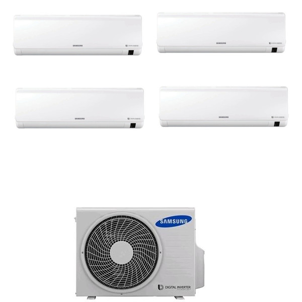 Quadrisplit AJ070MCJ4EH/EU + AR09NXFHBWK + AR09NXFHBWK + AR12NXFHBWK + AR12NXFHBWK	NEW STYLE PLUS