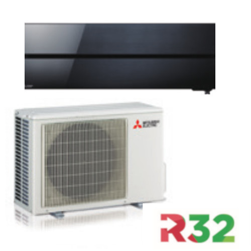 Monosplit Kirigamine Style MSZ-LN25VGR (Onyx Black)