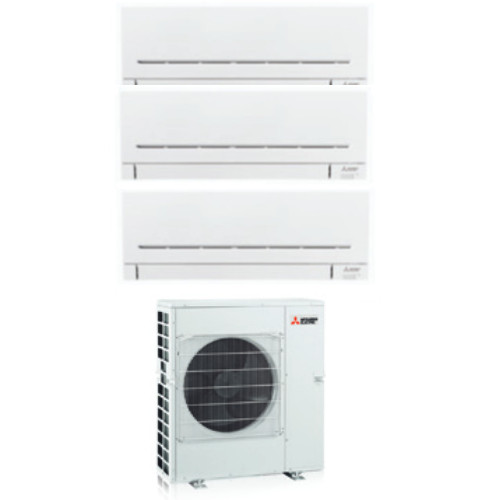 HyperHeating MXZ-4E83VAHZ + MSZ-AY25VG + MSZ-AY35VG