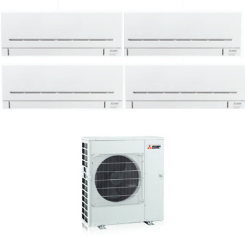HyperHeating MXZ-4E83VAHZ + MSZ-AY20VF