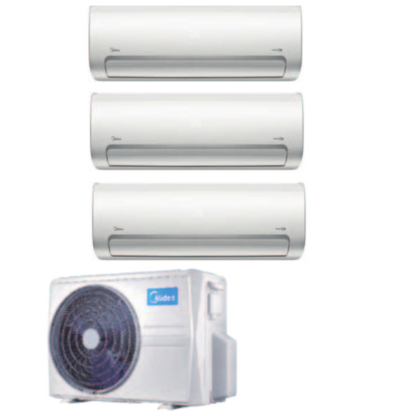 Trialsplit M3O-27FN8Q 27000BTU + MSMBAU-09HRFN8 9000BTU+ MSMBBU-12HRFN8 12000BTU